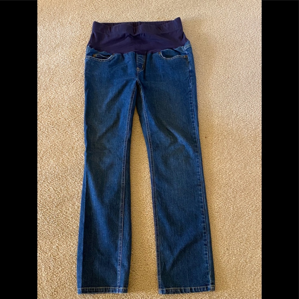 EUC.  Oh Baby! By Motherhood.  Blue Denim Jeans.  Size M.